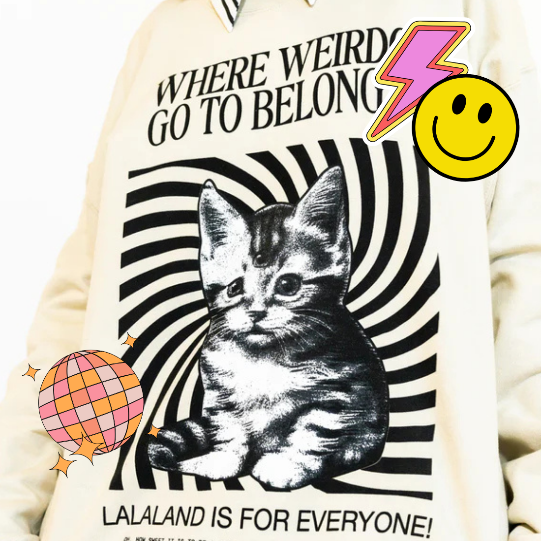 Dressed in LaLa Weirdos Pullover